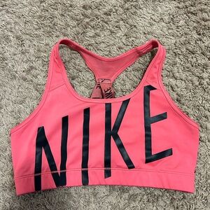 Nike sports bra in pink